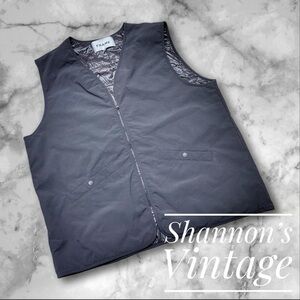 Frame Gilet Men’s Sz Large Fill Zip Tech Shell Padded Vest